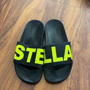 Stella McCartney Kids Black Slide girls Sandals size 37 kids 4